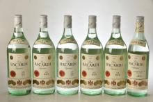 Bacardi 1lt 40% Vol 5 bts Bacardi 75cl 40% Vol 1 bt